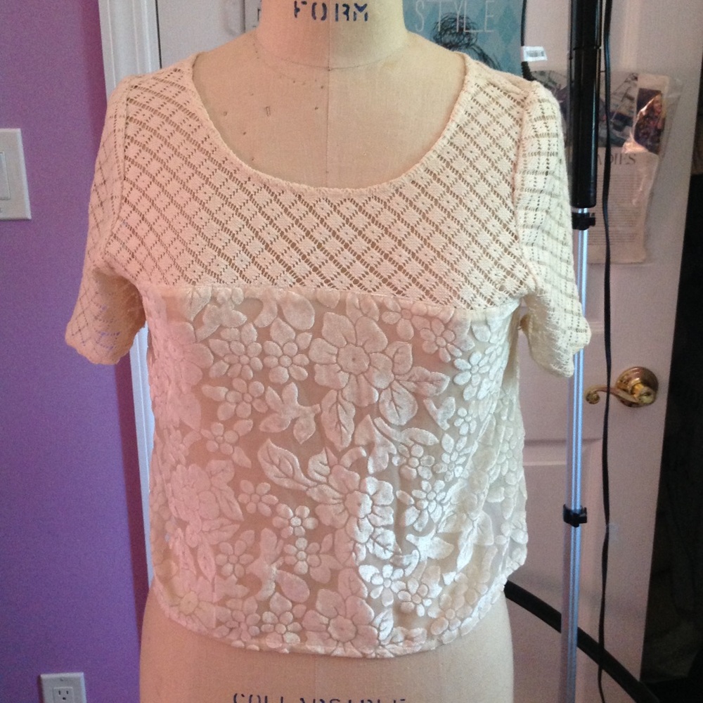 Abercrombie & Fitch Crochet Top